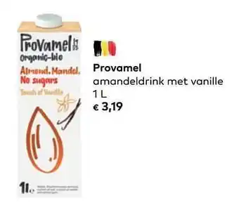 Bio Planet Provamel amandeldrink met vanille aanbieding