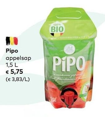 Bio Planet Pipo appelsap aanbieding