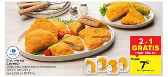 Carrefour Croc Met Kip aanbieding
