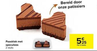 Carrefour Paasklok Met Speculoos aanbieding