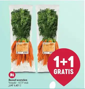 Delhaize Bussel Wortelen aanbieding