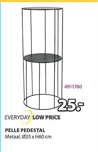 Jysk Pelle Pedestal aanbieding