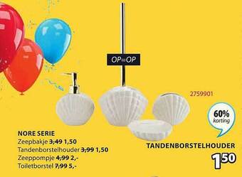 Jysk Tandenborstelhouder aanbieding