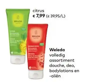 Bio Planet Weleda citrus aanbieding