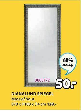 Jysk Dianalund Spiegel aanbieding