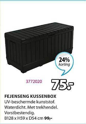 Jysk Fejenseng Kussenbox aanbieding