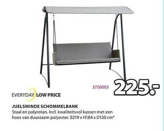 Jysk Juelsminde Schommelbank aanbieding