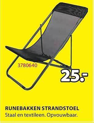 Jysk Runebakken Strandstoel aanbieding