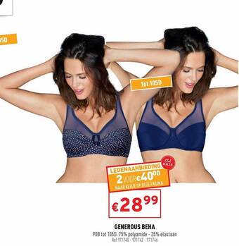 Trafic Generous Beha aanbieding