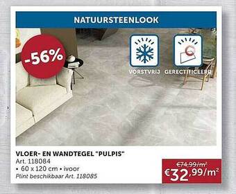 Zelfbouwmarkt Vloer En Wandtegel aanbieding