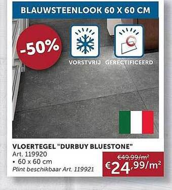 Zelfbouwmarkt Vloertegel aanbieding
