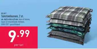 ALDI Belavi Tuinstoelkussen 2 st. aanbieding
