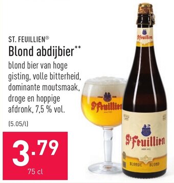 ALDI St. Feuillien Blond abdijbier aanbieding
