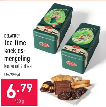 ALDI Delacre Tea Time koekjesmengeling aanbieding