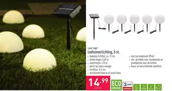 ALDI Light Zone Ledtuinverlichting, 5 st. aanbieding