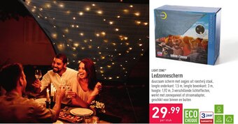 ALDI Light Zone Ledzonnescherm aanbieding