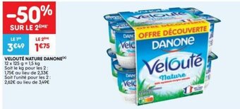 Veloute Nature Danone