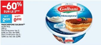 Mascarpone Galbani
