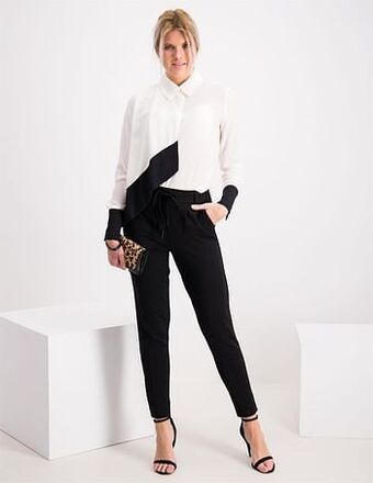 Berca Shoes Only Broek Only Broek Poptrash Lengte 32 - Zwart aanbieding