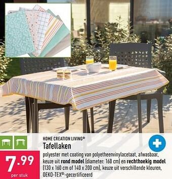 ALDI Tafellaken aanbieding