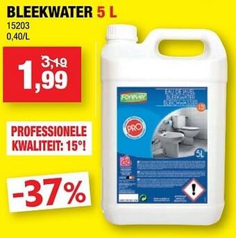 Hubo Bleekwater aanbieding
