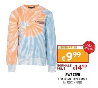 Trafic Sweater aanbieding
