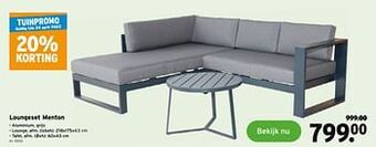 GAMMA Loungeset menton aanbieding