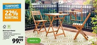 GAMMA Bistroset rimini aanbieding