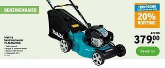 GAMMA Makita benzinemaaier plm4621n2 aanbieding