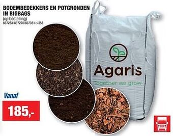 Bodembedekkers en potgronden in bigbags