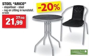 Hubo Stoel arico aanbieding