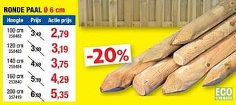 Ronde paal