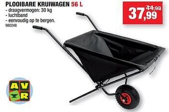 Hubo Plooibare kruiwagen aanbieding