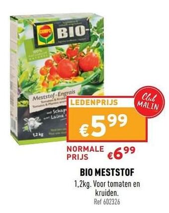 Trafic Bio meststof aanbieding