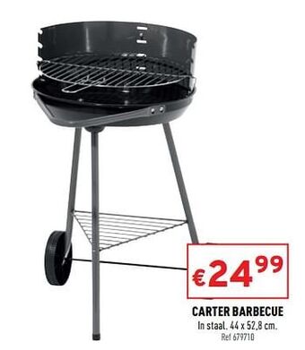 Trafic Carter barbecue aanbieding
