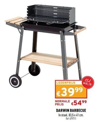 Trafic Darwin barbecue aanbieding