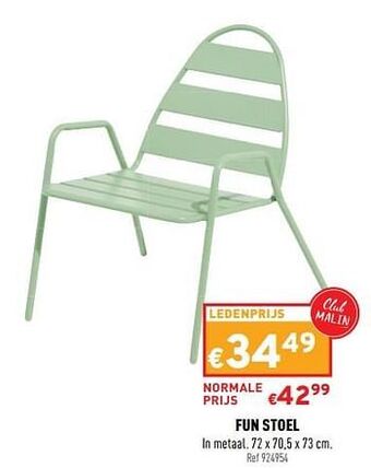 Trafic Fun stoel aanbieding