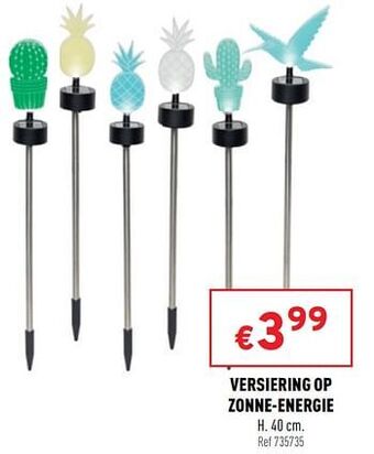Trafic Versiering op zonne-energie aanbieding