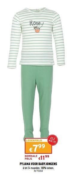 Trafic Pyjama voor babyjongens aanbieding