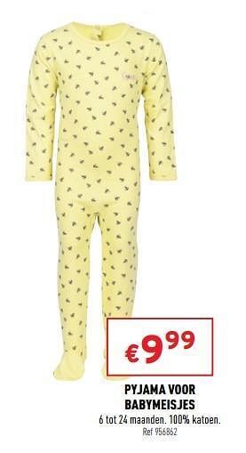 Trafic Pyjama voor babymeisjes aanbieding