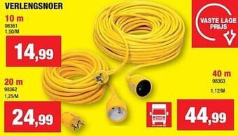 Hubo Verlengsnoer aanbieding