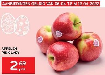 Alvo Appelen pink lady aanbieding