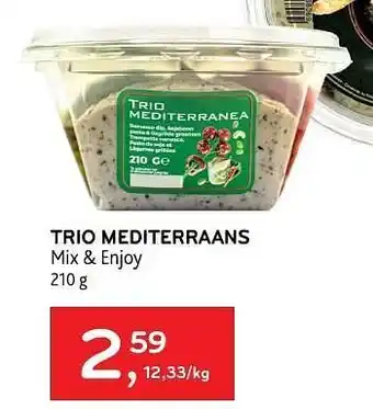 Alvo Trio mediterraans mix + enjoy aanbieding