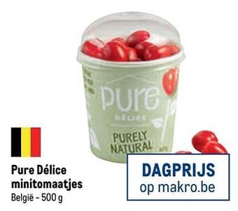 Makro Pure délice minitomaatjes aanbieding