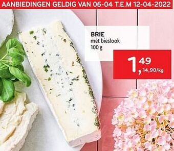 Alvo Brie met bieslook aanbieding