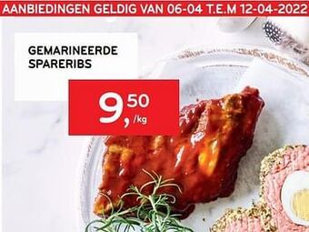 Alvo Gemarineerde spareribs aanbieding