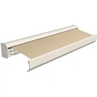 Brico Domasol zonnetent elektrisch met afstandsbediening ’Factor 30-A’ beige 400 x 300 cm aanbieding