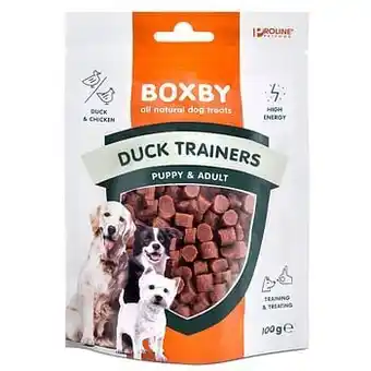 3x100g Boxby Duck Trainers Hondensnacks