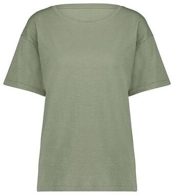 HEMA Dames T-shirt Lichtgroen (lichtgroen)