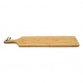 Makro Point-Virgule Snijplank met handvat 65 x 14 x 2 cm bamboe aanbieding